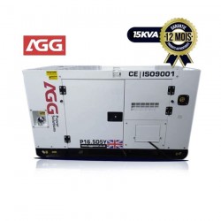 Groupe électrogène diesel - AGG POWER SOLUTION, P16.5D5 , 15KVA couleur grise