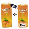 PACK DE 9 JUS NATUREL - JUS D'ORANGE - 1L